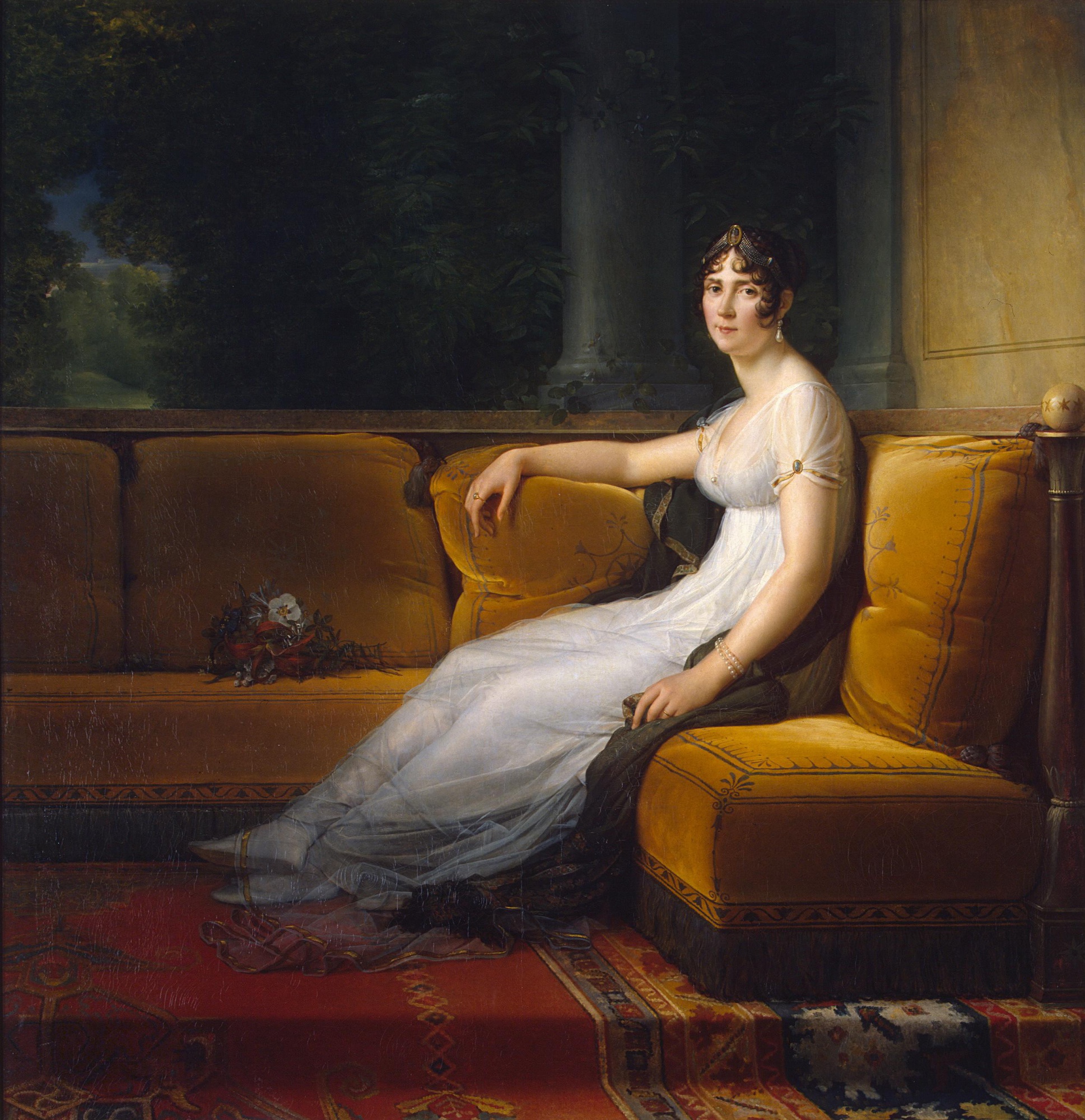 Portrait painting of Joséphine de Beauharnais by François Gérard