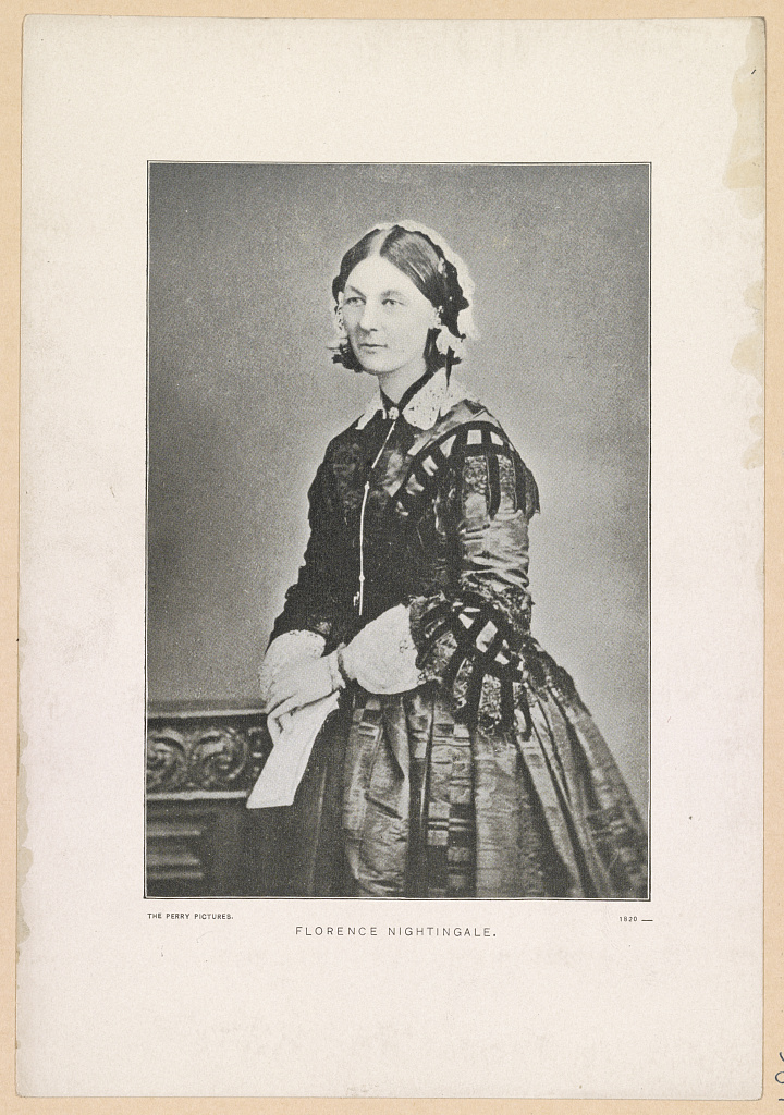 Nightingale in a mounted portrait reproduction